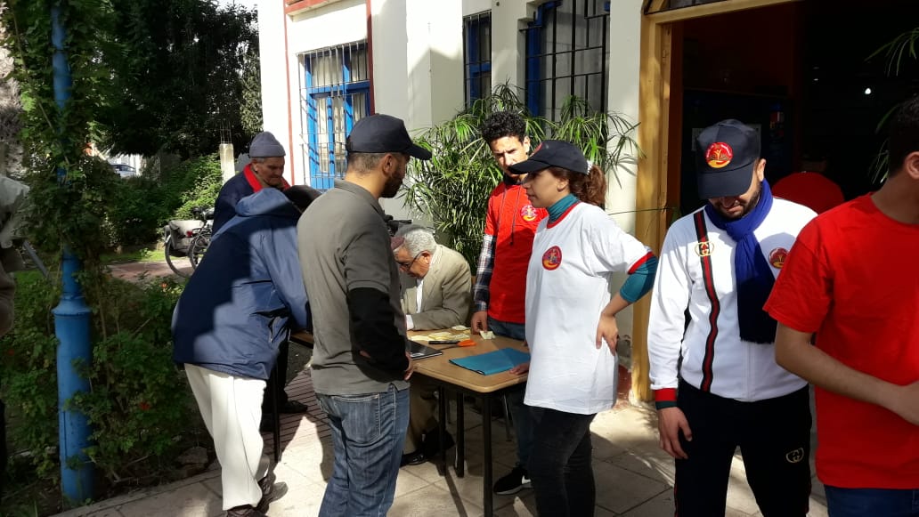 سيدي سليمان : 700 مستفيد من الحملة الطبية المنظمة من طرف الجمعية المغربية للإغاثة المدنية