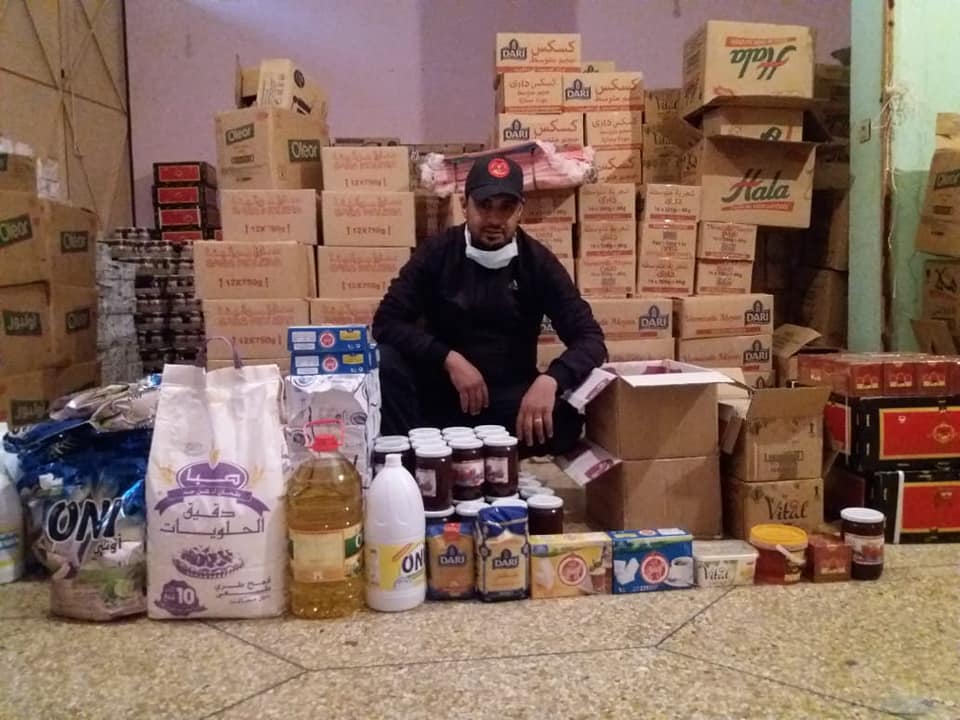 جائحة كورونا : الإغاثة المدنية تخصص 2500 قفة لفائدة الأسر الهشة